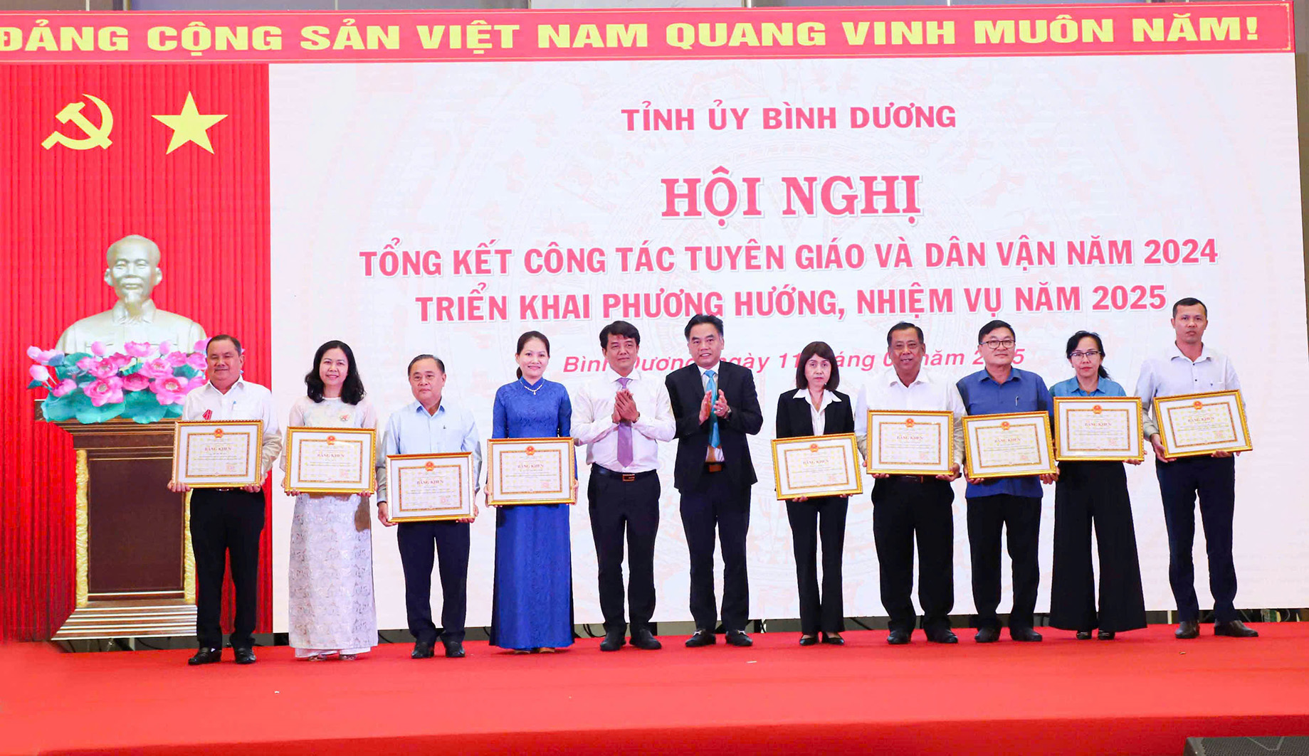 Tỉnh ủy Bình Dương triển khai nhiều nhiệm vụ quan trọng ngành tuyên giáo, dân vận