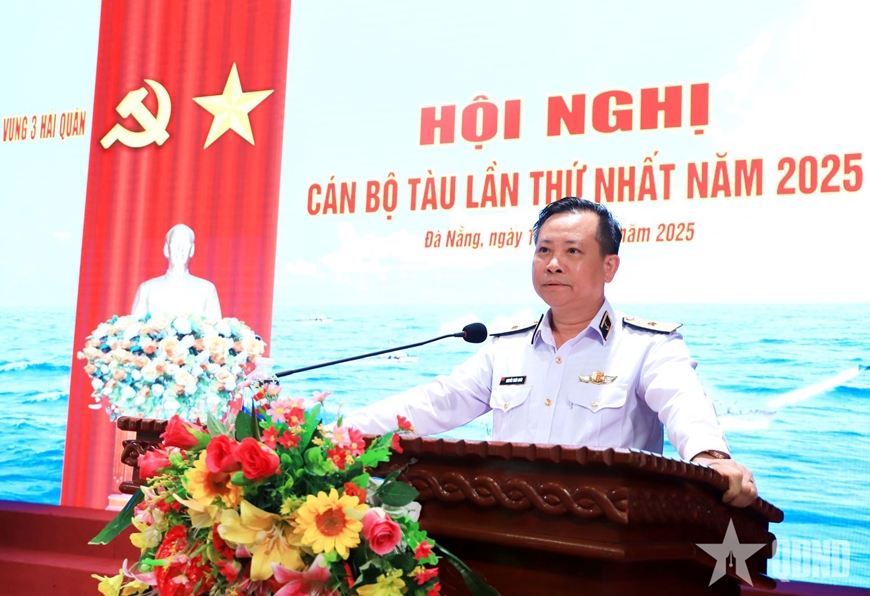 Vùng 3 Hải quân: Đội ngũ cán bộ tàu luôn hoàn thành tốt mọi nhiệm vụ