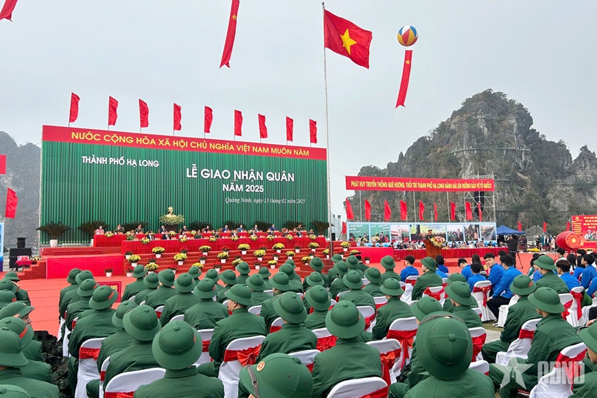 52 tỉnh, thành phố tổ chức giao nhận quân năm 2025 (cập nhật liên tục...)