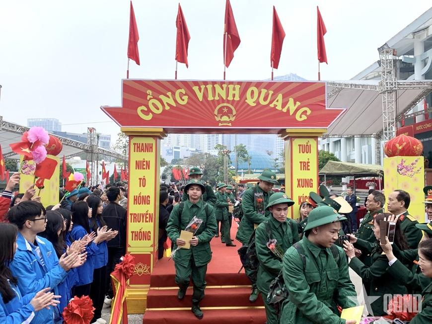 52 tỉnh, thành phố tổ chức giao nhận quân năm 2025 (cập nhật liên tục...)