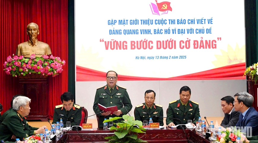 Gặp mặt báo chí giới thiệu Cuộc thi báo chí viết về Đảng quang vinh, Bác Hồ vĩ đại