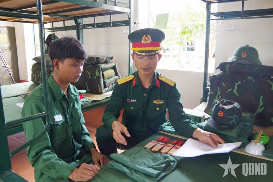 Cục Quân nhu hướng dẫn bảo đảm quân trang cho chiến sĩ mới nhập ngũ năm 2025
