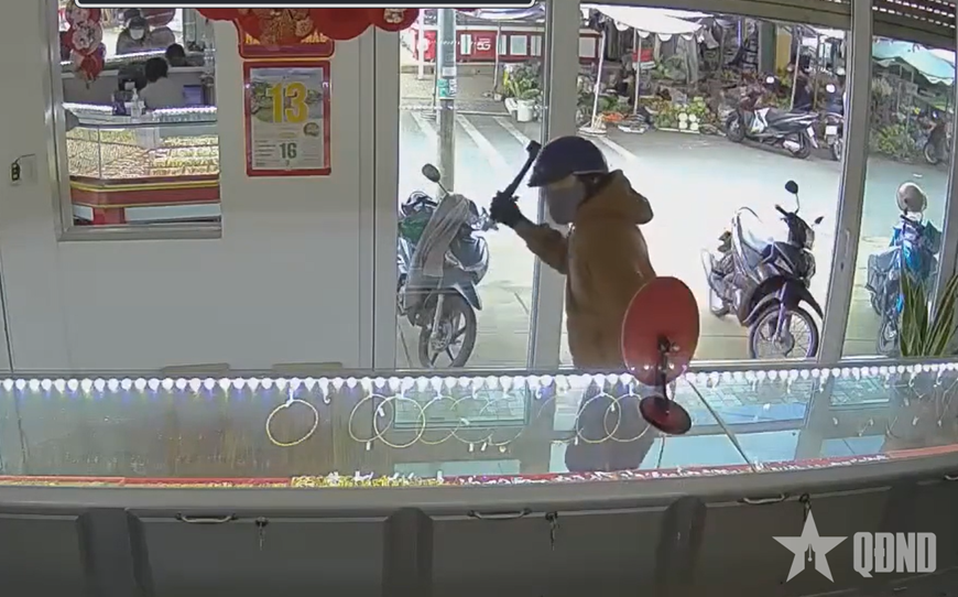Đối tượng cướp tiệm vàng tại Lâm Đồng bị bắt