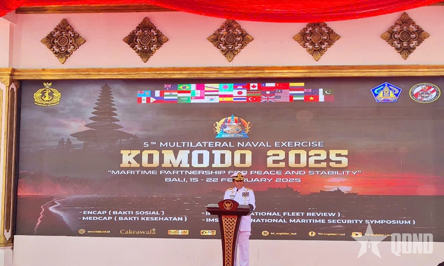 Khai mạc Diễn tập Hải quân đa phương Komodo 2025