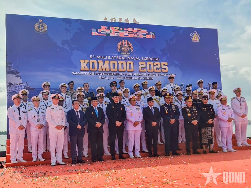 Khai mạc Diễn tập Hải quân đa phương Komodo 2025