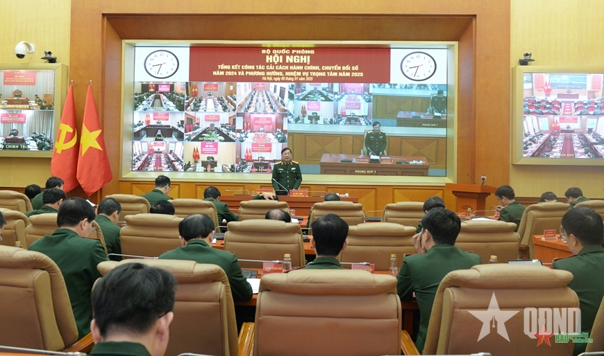 Bộ Quốc phòng tích cực đẩy nhanh cải cách hành chính