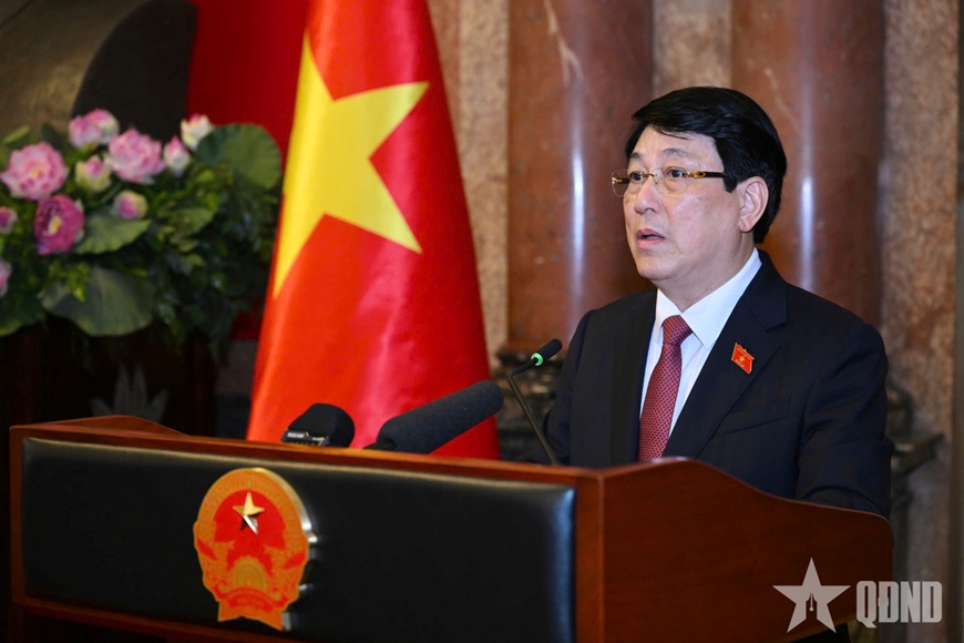 Chủ tịch nước Lương Cường trao quyết định bổ nhiệm Phó thủ tướng và Bộ trưởng