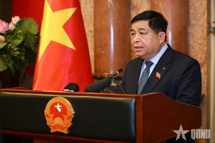 Chủ tịch nước Lương Cường trao quyết định bổ nhiệm Phó thủ tướng và Bộ trưởng