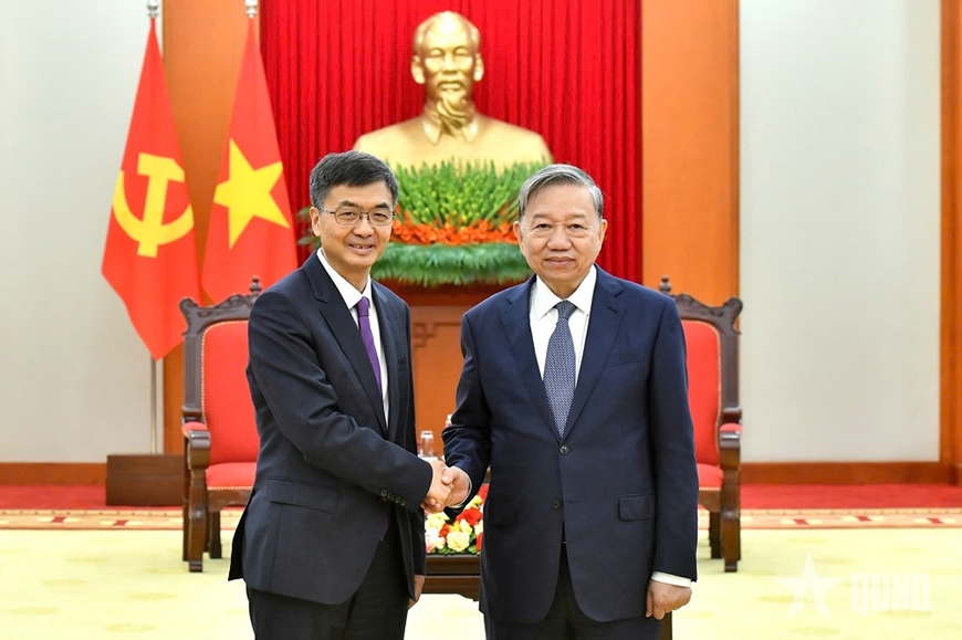 Tổng Bí thư Tô Lâm tiếp Bí thư Khu ủy Quảng Tây (Trung Quốc)