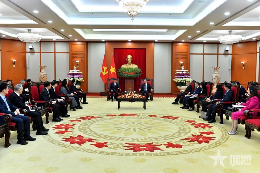 Tổng Bí thư Tô Lâm tiếp Bí thư Khu ủy Quảng Tây (Trung Quốc)
