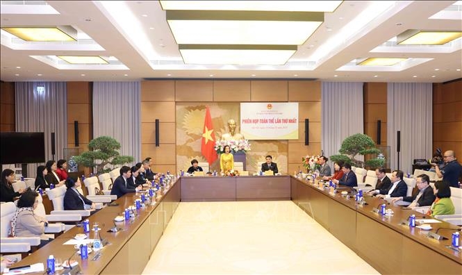 Phiên họp toàn thể lần thứ nhất của Ủy ban Văn hóa và Xã hội