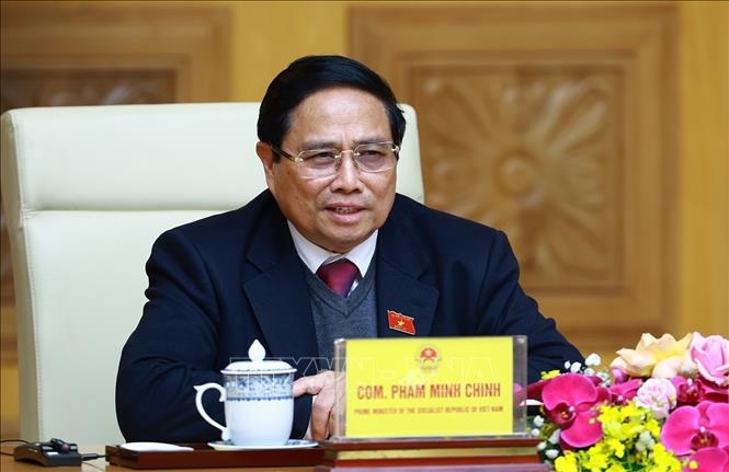 Thủ tướng Phạm Minh Chính tiếp Bí thư Khu ủy Quảng Tây, Trung Quốc
