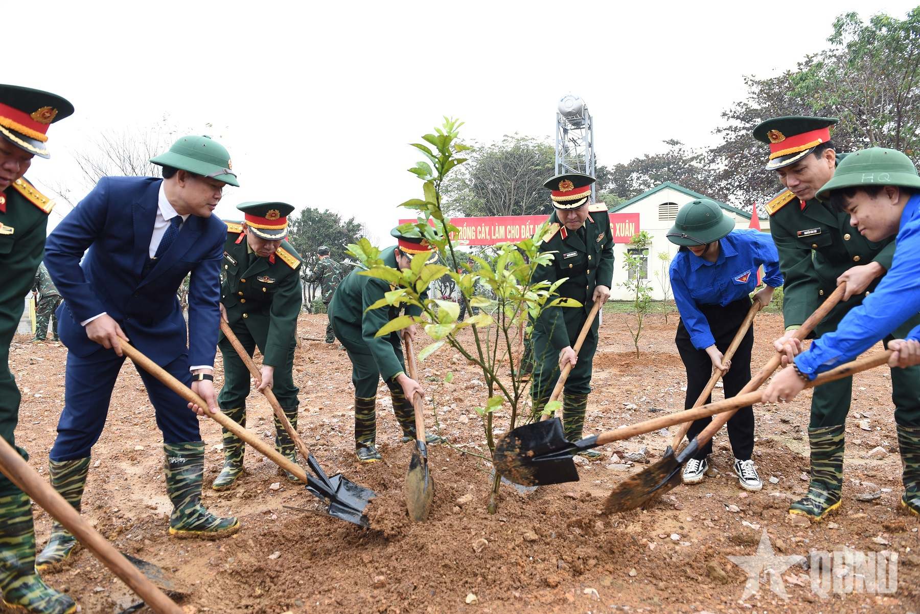 Kho J106 phát động Tết trồng cây