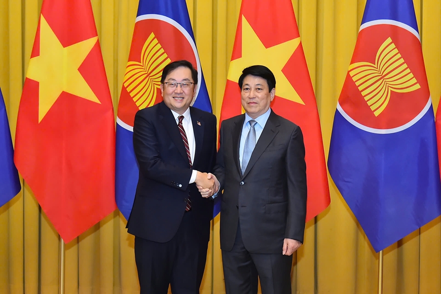 Chủ tịch nước Lương Cường tiếp Đại sứ, Đại biện các nước ASEAN và Timor-Leste tại Việt Nam