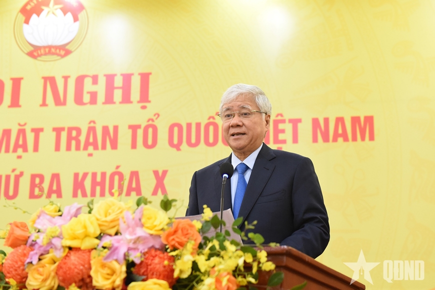 Khai mạc Hội nghị Ủy ban Trung ương Mặt trận Tổ quốc Việt Nam lần thứ ba khóa X