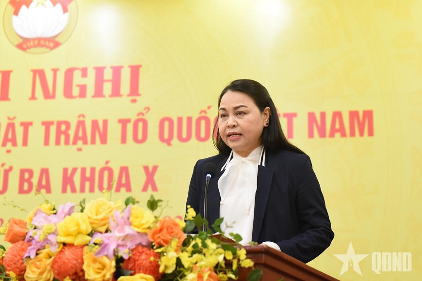 Khai mạc Hội nghị Ủy ban Trung ương Mặt trận Tổ quốc Việt Nam lần thứ ba khóa X