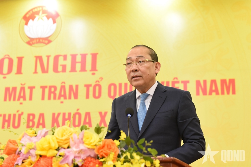 Khai mạc Hội nghị Ủy ban Trung ương Mặt trận Tổ quốc Việt Nam lần thứ ba khóa X