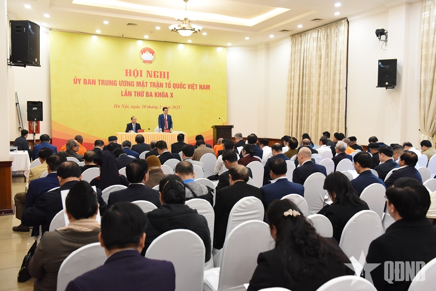 Khai mạc Hội nghị Ủy ban Trung ương Mặt trận Tổ quốc Việt Nam lần thứ ba khóa X