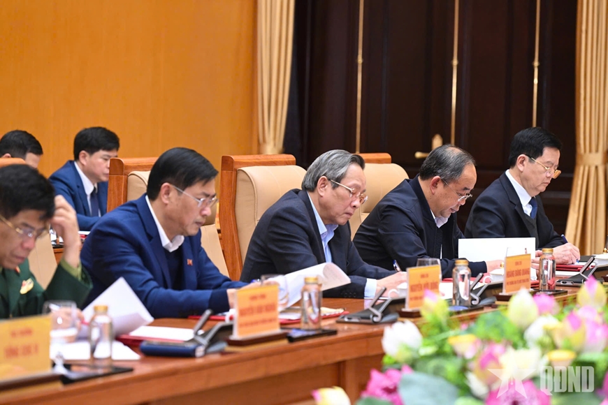 Chủ tịch nước Lương Cường làm việc với Bộ Quốc phòng
