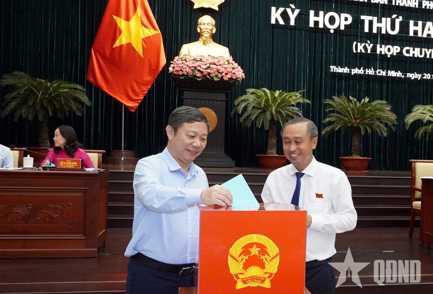 Đồng chí Nguyễn Văn Được giữ chức Chủ tịch UBND TP Hồ Chí Minh