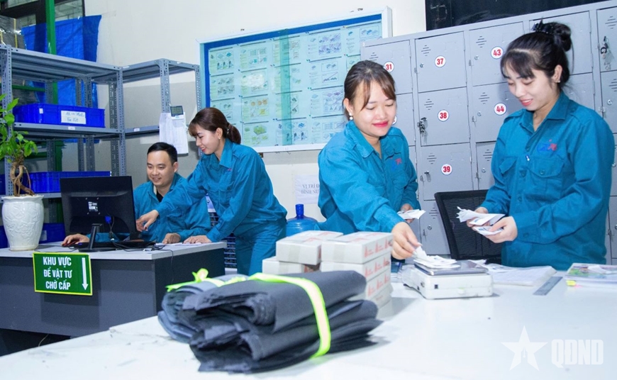 Quản lý hiệu quả công tác vật tư, đảm bảo cho sản xuất.