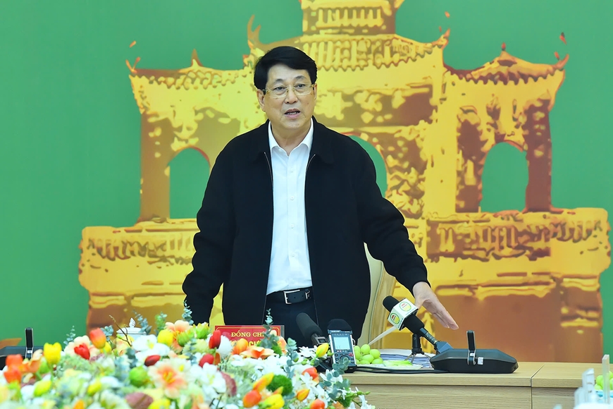 Hội nghị công bố quyết định kiểm tra của Bộ Chính trị đối với Ban Thường vụ Tỉnh ủy Hưng Yên