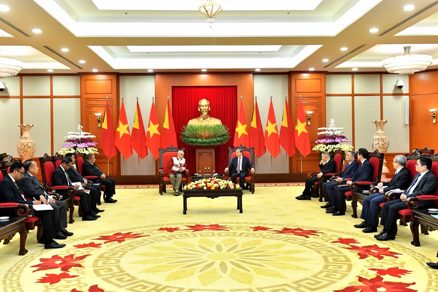 Tổng Bí thư Tô Lâm tiếp Tổng thống Timor-Leste