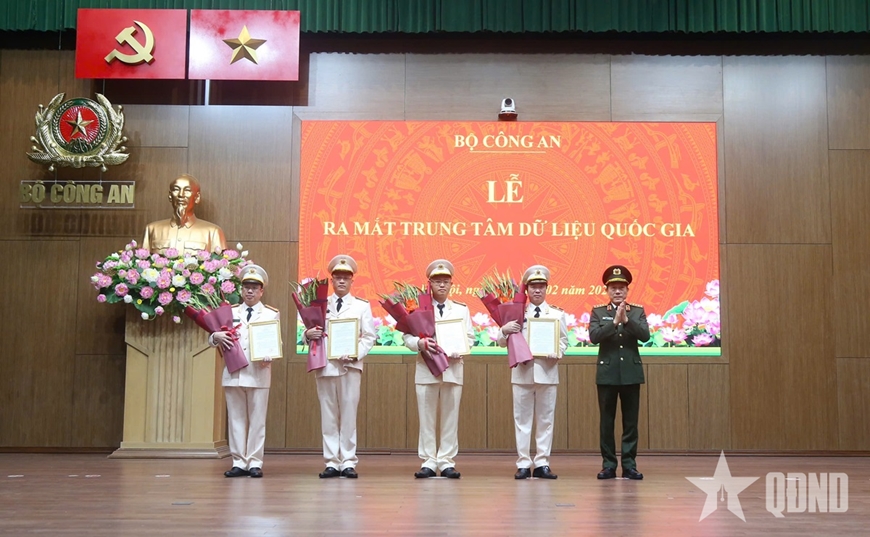 Bộ Công an ra mắt Trung tâm Dữ liệu quốc gia