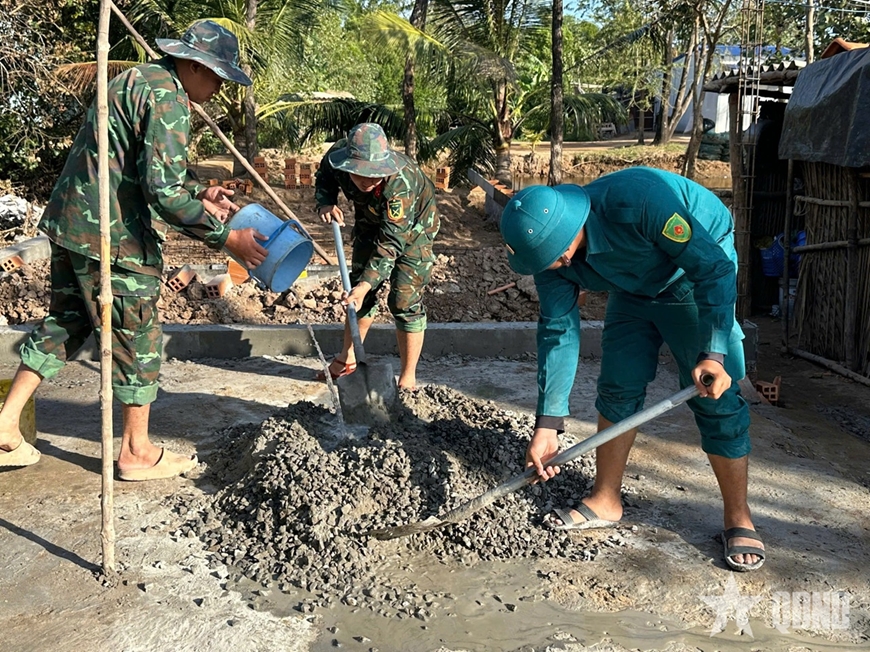 Sóc Trăng: Chung tay xóa nhà tạm, nhà dột nát tại Vĩnh Châu