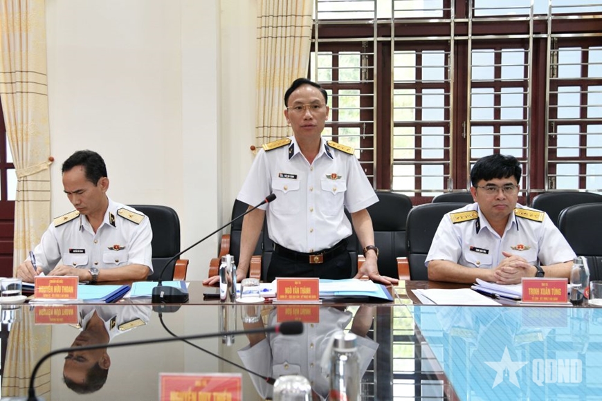 Bàn giao chức trách, nhiệm vụ Bí thư Đảng ủy, Chính ủy Vùng 5 Hải quân