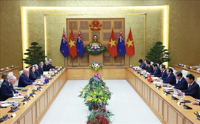Thủ tướng Việt Nam và New Zealand họp báo chung: Hai nước nâng cấp quan hệ lên đối tác chiến lược toàn diện
