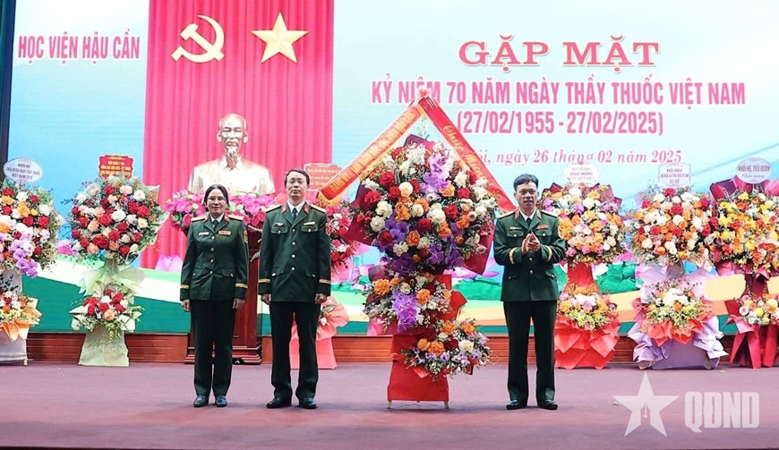 Học viện Hậu cần gặp mặt kỷ niệm 70 năm Ngày Thầy thuốc Việt Nam