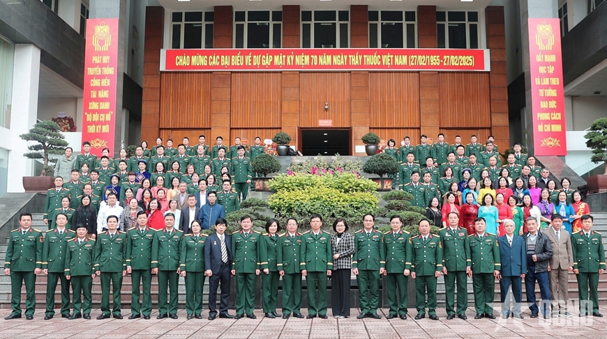 Học viện Hậu cần gặp mặt kỷ niệm 70 năm Ngày Thầy thuốc Việt Nam