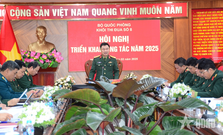 Khối thi đua số 8, Bộ Quốc phòng triển khai công tác năm 2025