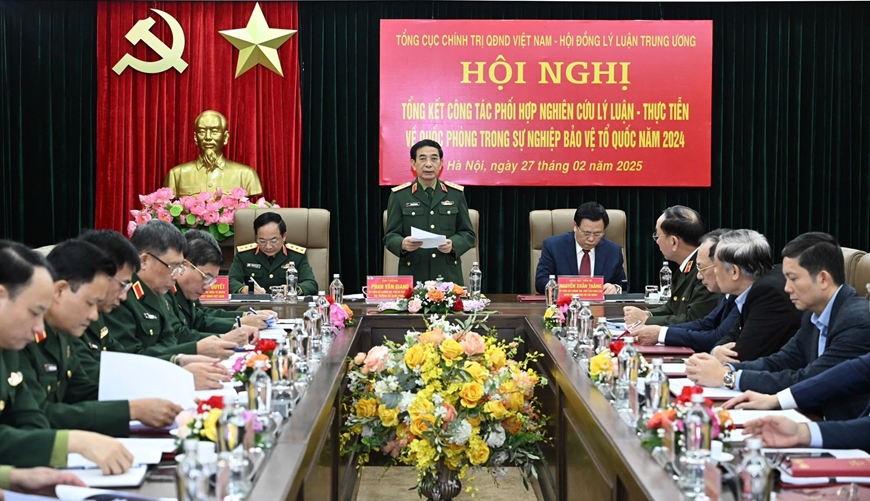 Tăng cường phối hợp nghiên cứu lý luận - thực tiễn về quốc phòng trong sự nghiệp bảo vệ Tổ quốc