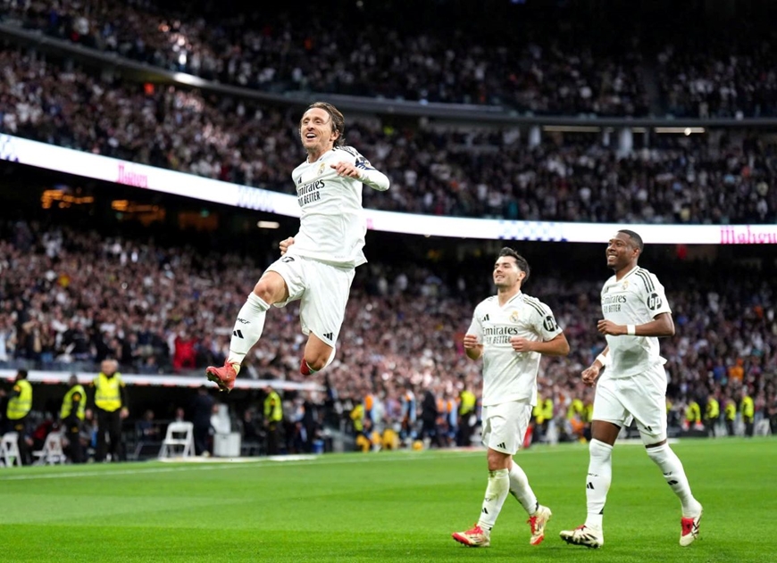 Luka Modric hiện đã 39 tuổi và đảm nhận vai trò đội trưởng của Real Madrid