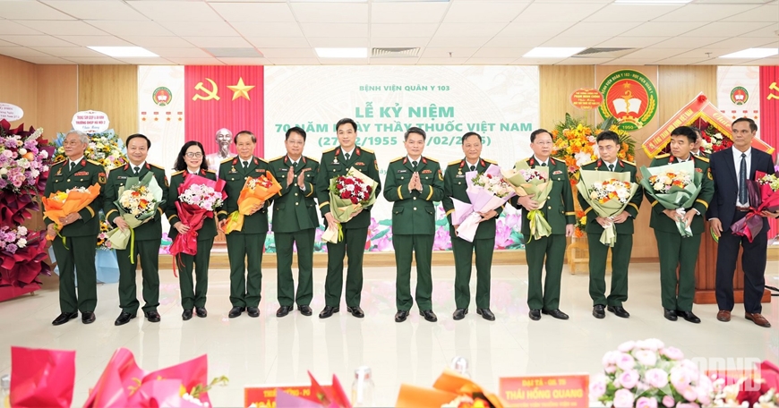 Bệnh viện Quân y 103 kỷ niệm 70 năm Ngày Thầy thuốc Việt Nam