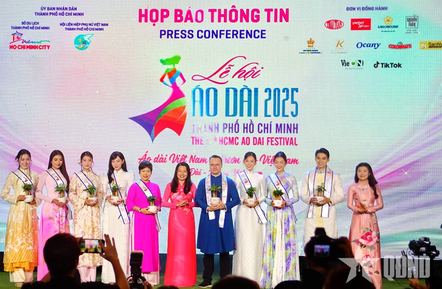 TP Hồ Chí Minh: Nhiều hoạt động đa dạng tại Lễ hội Áo dài năm 2025