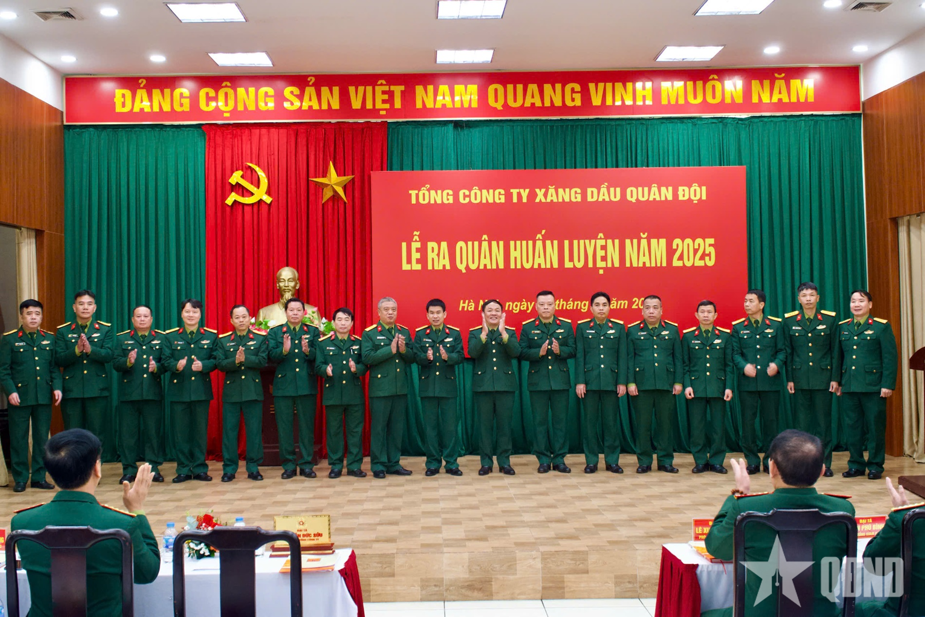 Tổng công ty Xăng dầu Quân đội ra quân huấn luyện năm 2025