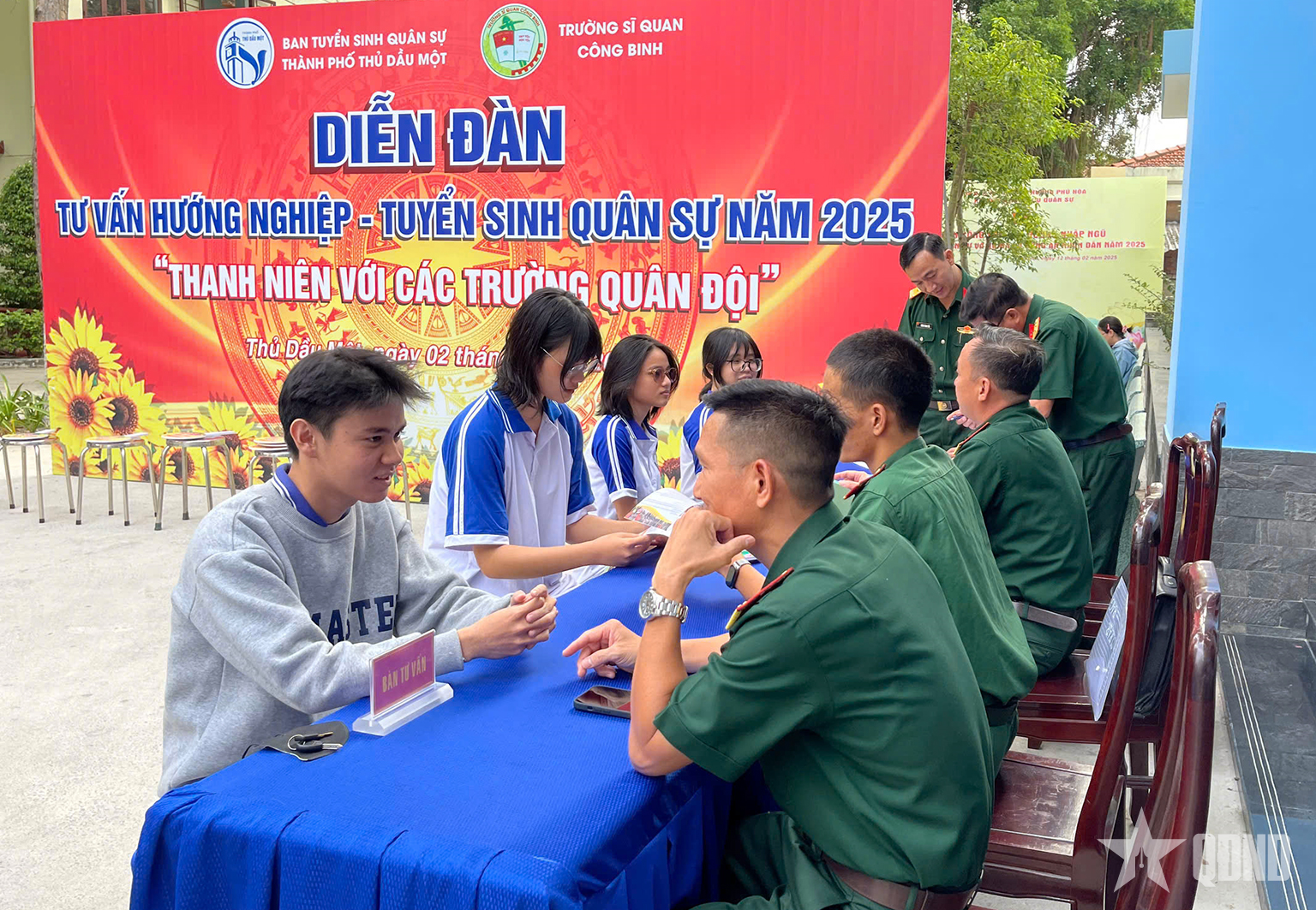 Diễn đàn tư vấn tuyển sinh quân sự tại TP Thủ Dầu Một (Bình Dương) 