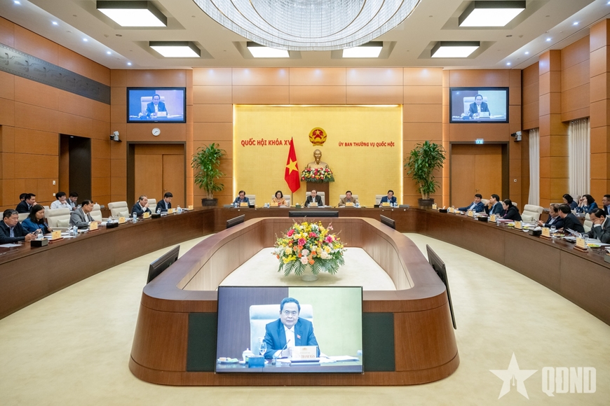 Chủ tịch Quốc hội Trần Thanh Mẫn chủ trì cuộc họp với các cơ quan của Quốc hội, Văn phòng Quốc hội