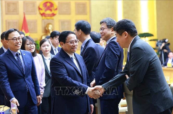 Thủ tướng Phạm Minh Chính: Không vướng mắc nào có thể cản trở hợp tác Việt Nam - Hàn Quốc​