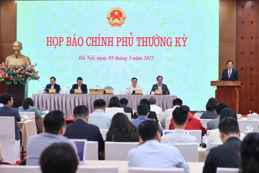 Họp báo Chính phủ: Dự kiến đề xuất thí điểm sàn giao dịch tiền số tại Việt Nam