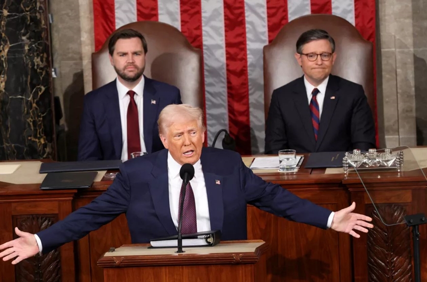 Tổng thống Mỹ Donald Trump lần đầu phát biểu trước Quốc hội
