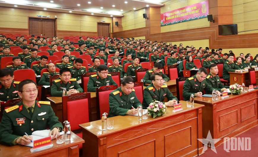 Huấn luyện chuyên môn cho học viên tại Học viện Hậu cần