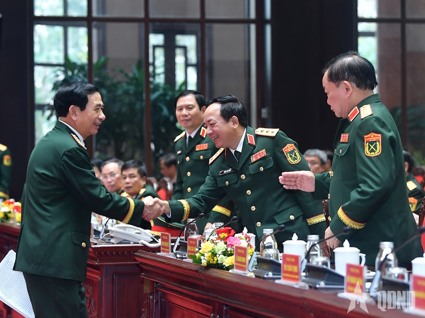 Đại tướng Phan Văn Giang chủ trì Lễ công bố quyết định sáp nhập, tổ chức lại các cơ quan