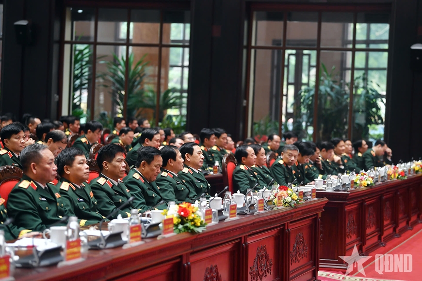 Đại tướng Phan Văn Giang chủ trì Lễ công bố quyết định sáp nhập, tổ chức lại các cơ quan