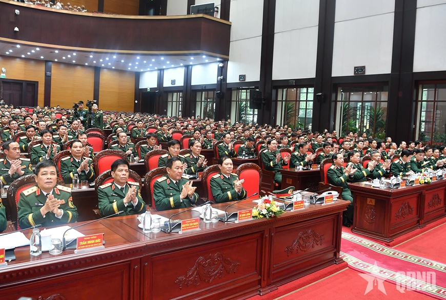 Đại tướng Phan Văn Giang chủ trì Lễ công bố quyết định sáp nhập, tổ chức lại các cơ quan
