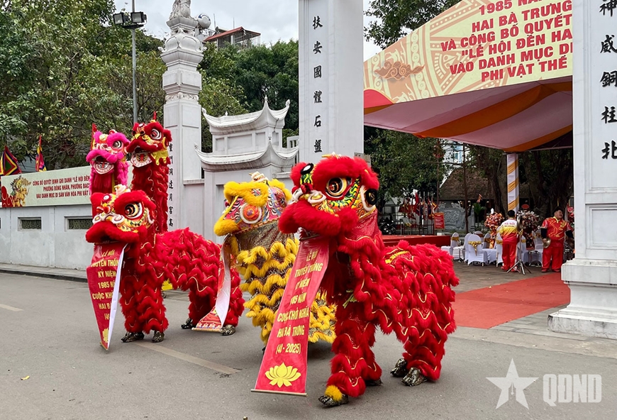 Bế mạc lễ hội truyền thống kỷ niệm 1985 năm khởi nghĩa Hai Bà Trưng