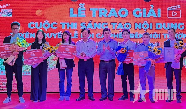 Đắk Lắk trao giải Cuộc thi sáng tạo nội dung số tuyên truyền Lễ hội Cà phê